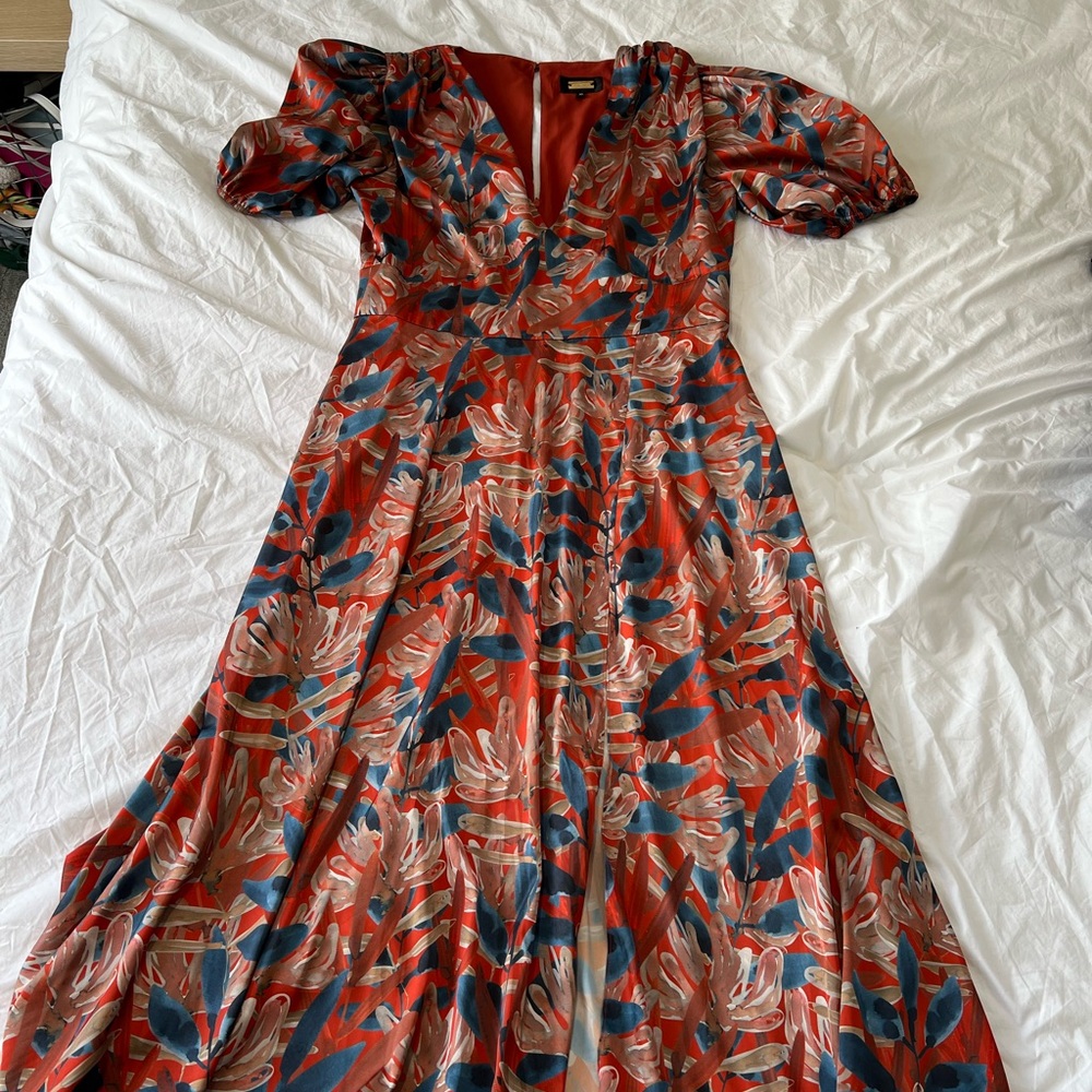 Elegant Floral Women's Dress